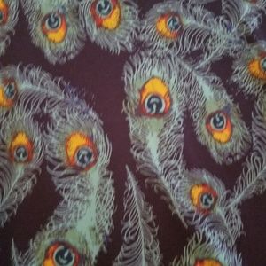 LuLaRoe Tops - Lularoe Perfect Tee-- Peacock Feathers LuLaRoe Tops - Lularoe Perfect Tee-- Peacock Feathers